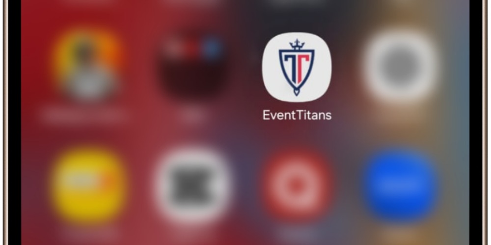 Open the Eventtitans app